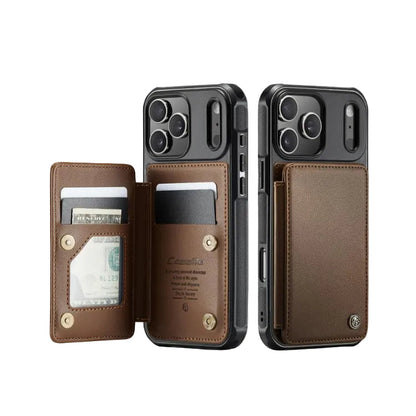 Card Slots Holder Phone Case For iPhone 13-18 Pro & Pro Max