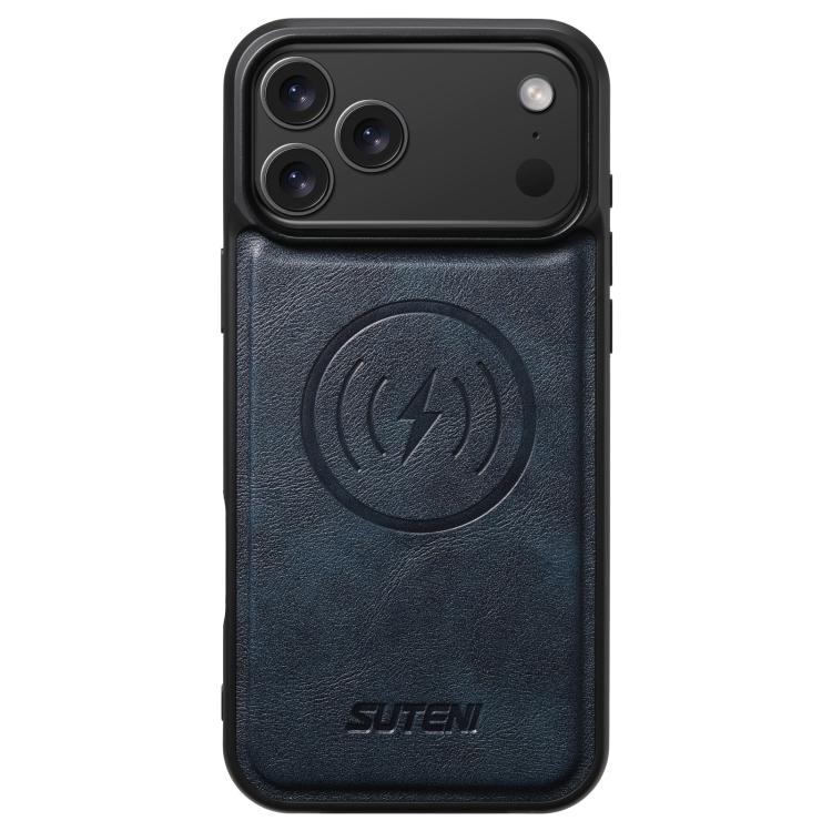 Cowhide Leather Magnetic Phone Case For iPhone 12-18 Series