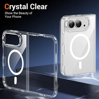 Crystal Clear MagSafe Case for iPhone Duo