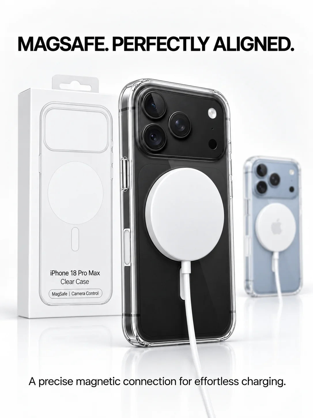 Original Magsafe Clear Case for iPhone 18 Pro & 18 ProMax