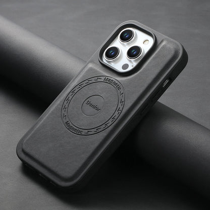 Leather Cover Magnetic for Magsafe Anti-knock for iPhone 16 15 14