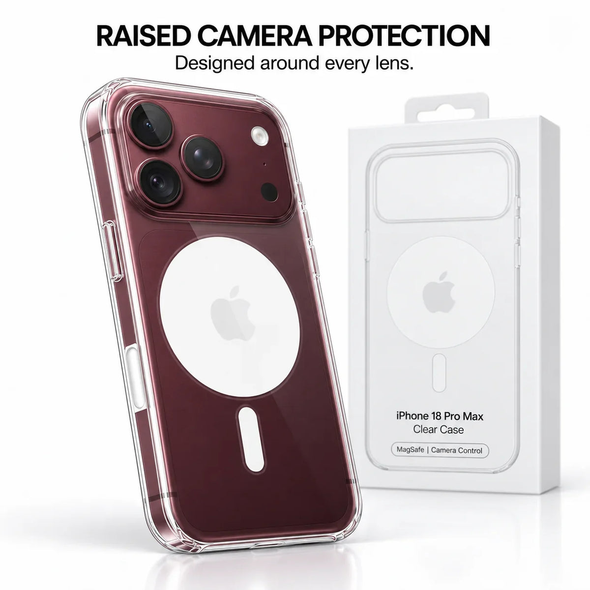 Original Magsafe Clear Case for iPhone 18 Pro & 18 ProMax