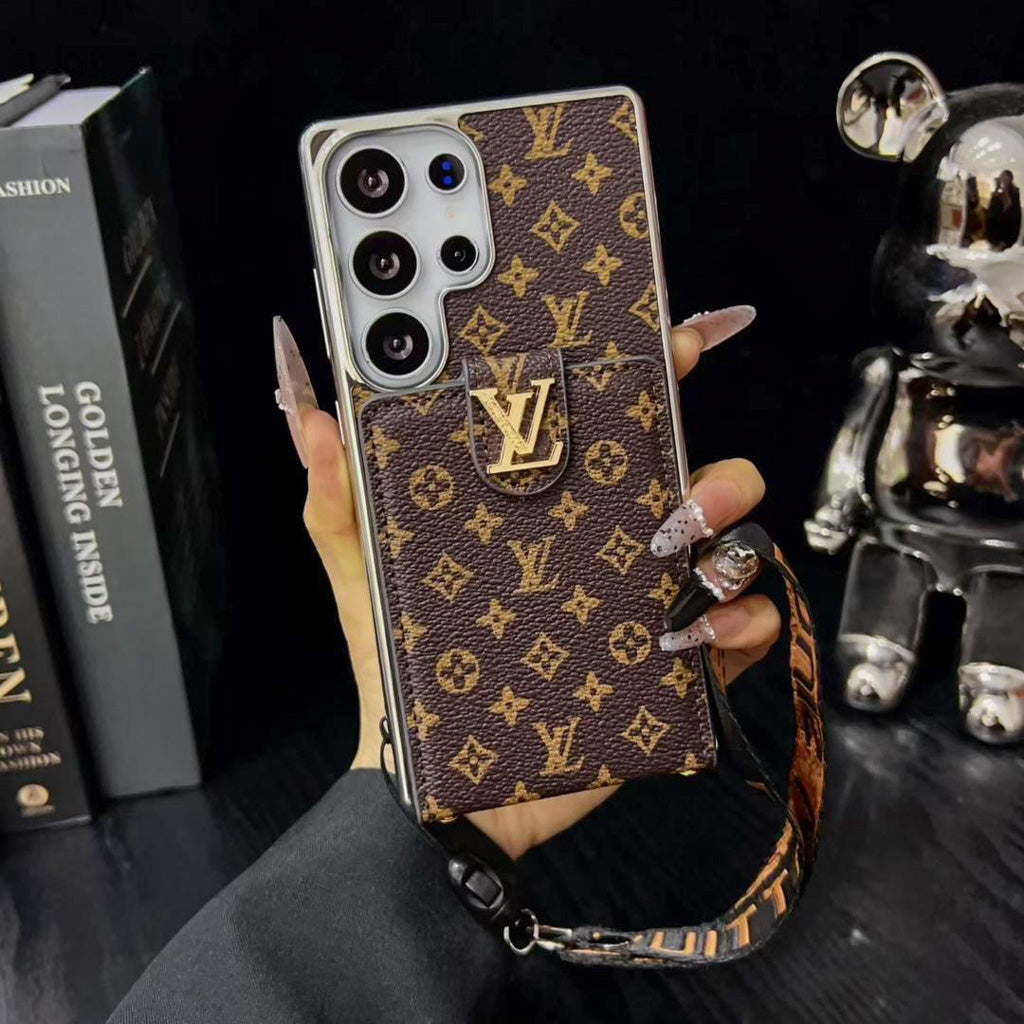Luxury Style Leather Wallet Case for Samsung Galaxy S23-S26 Series