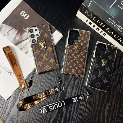 Luxury Style Leather Wallet Case for Samsung Galaxy S23-S26 Series