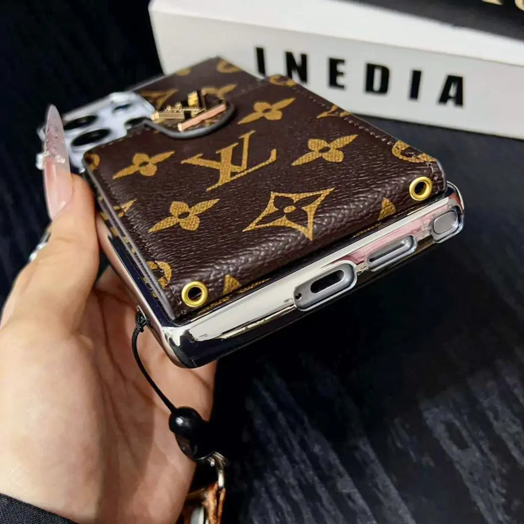 Luxury Style Leather Wallet Case for Samsung Galaxy S23-S26 Series