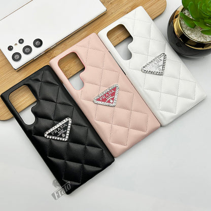Luxury PRD Leather Case for Samsung Galaxy S22-S26 Series