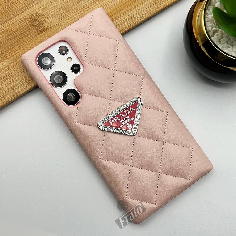 Luxury PRD Leather Case for Samsung Galaxy S22-S26 Series