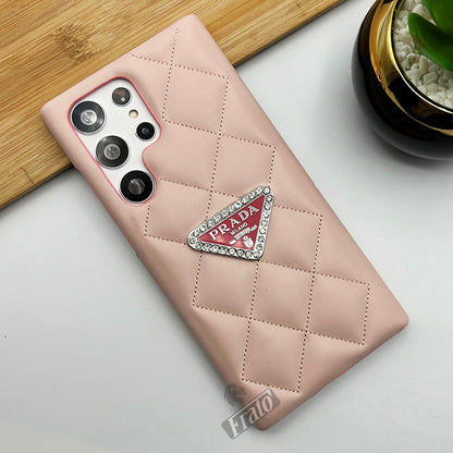 Luxury PRD Leather Case for Samsung Galaxy S22-S26 Series
