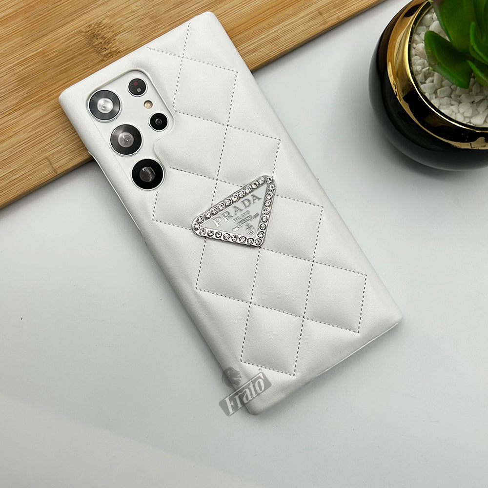 Luxury PRD Leather Case for Samsung Galaxy S22-S26 Series