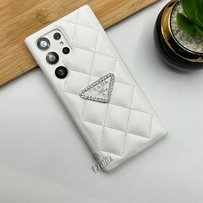 Luxury PRD Leather Case for Samsung Galaxy S22-S26 Series