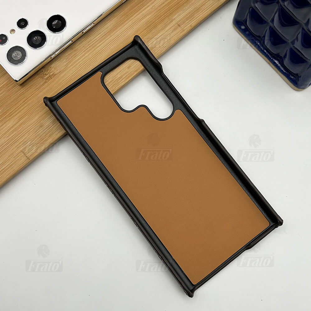 Luxury GG Fashion Leather Case for Samsung Galaxy S22-S26 Series