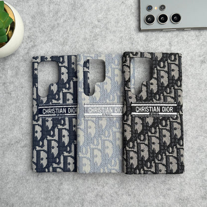 Luxury C Dior Brand Design Case for Samsung Galaxy 22-26