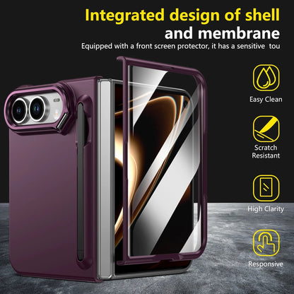 Full Protection Kickstand Case With Stylus for iPhone Duo