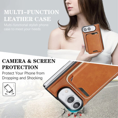 MagSafe Leather Wallet Case for iPhone Duo