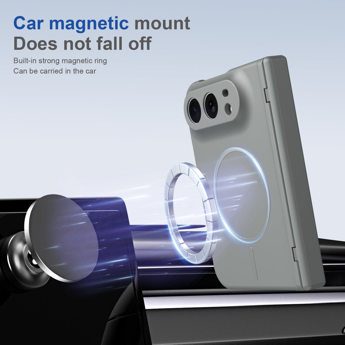 Magnetic Protective Case for iPhone Duo