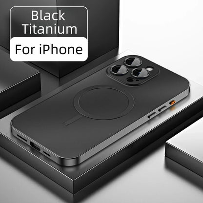 Aluminum Metal MagSafe  Case For iPhone 16 15 14