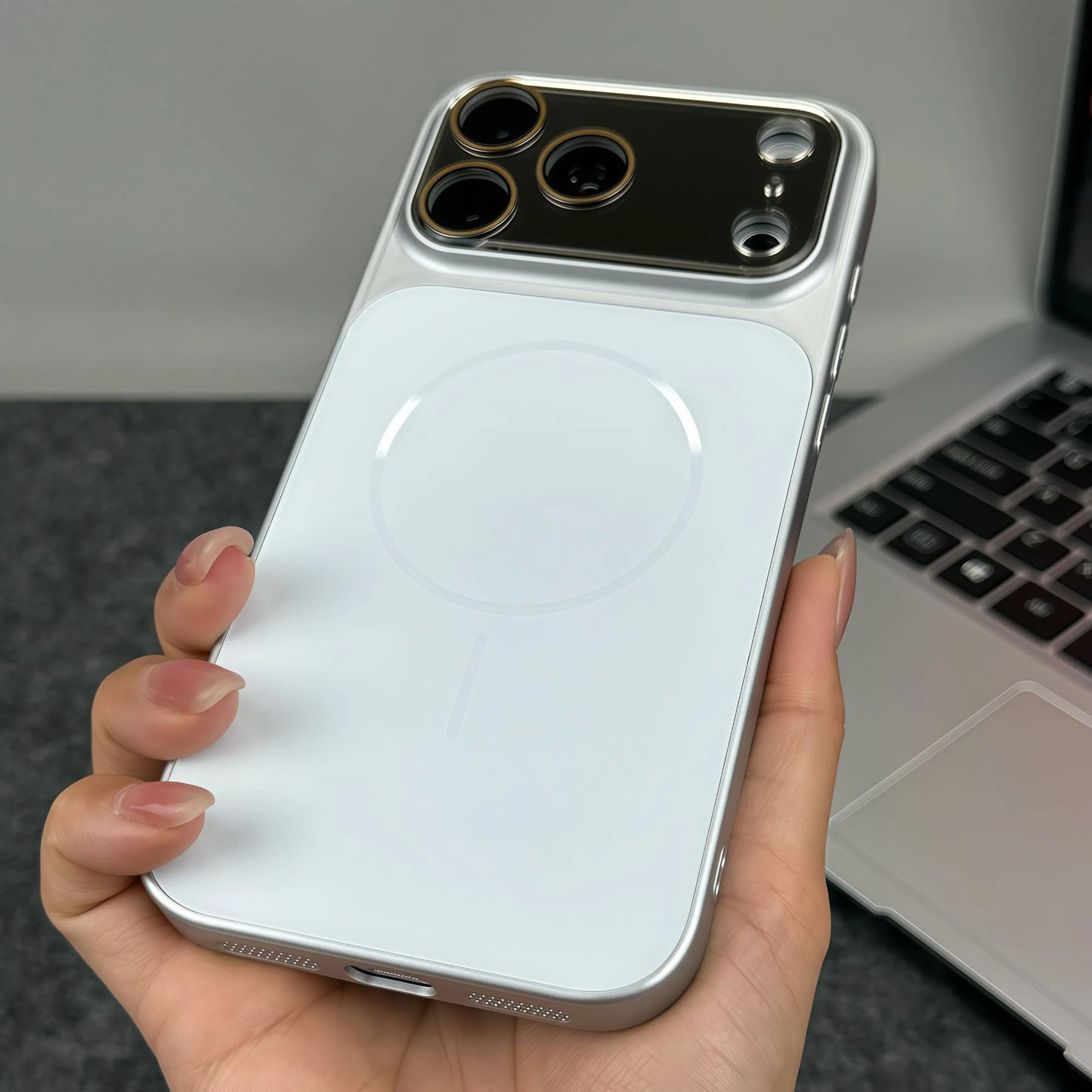 Magsafe Plating  Protection Shockproof Case for iPhone 18 17 16 15