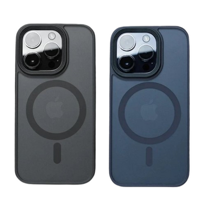 FROSTED CLEAR MAGSAFE WIRELESS CASE FOR IPHONE 16 15 14 13