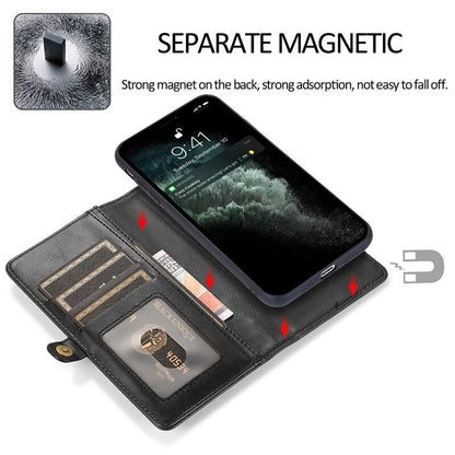 Magnetic Split Multifunctional Wallet Case for iPhone 14 13 - theroxymob
