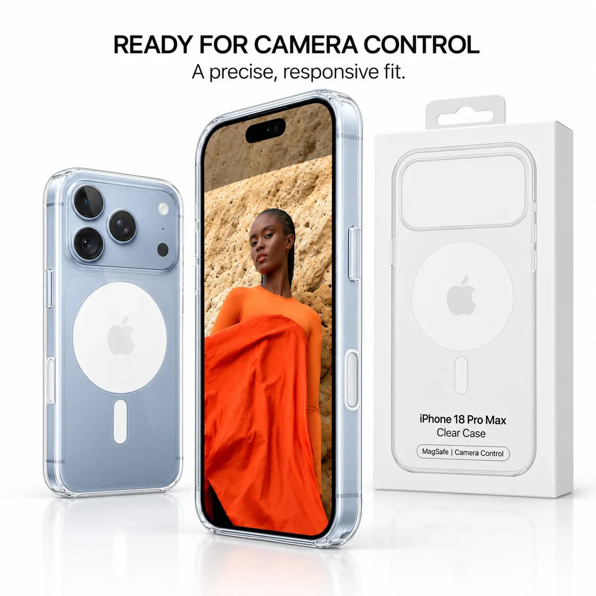 Original Magsafe Clear Case for iPhone 18 Pro & 18 ProMax