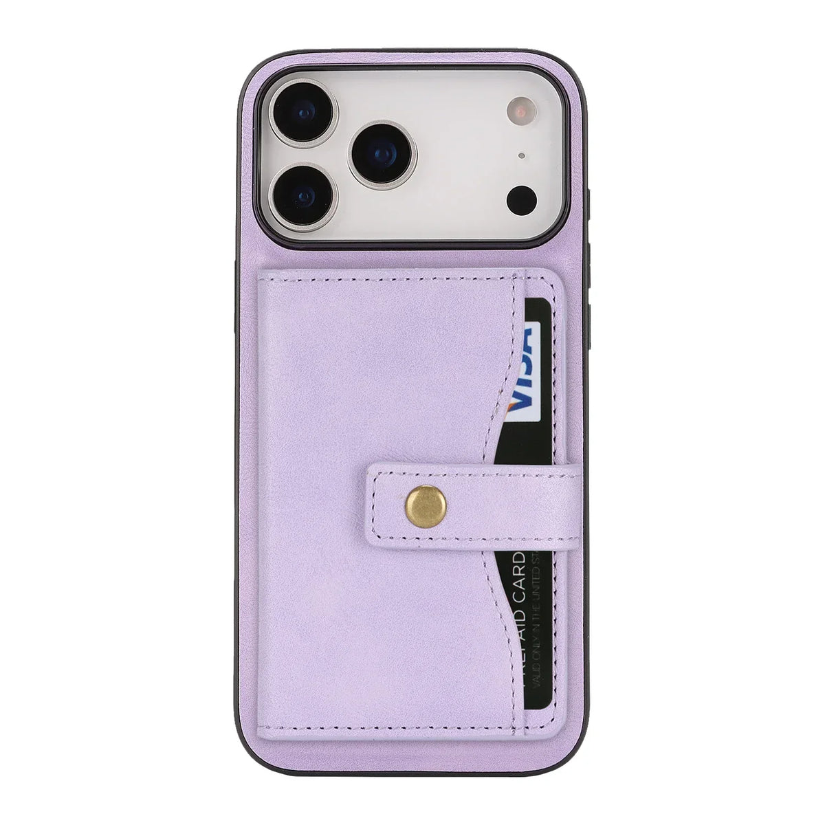 Leather phone case Wallet cash Card Holder For iPhone 12-18 Series