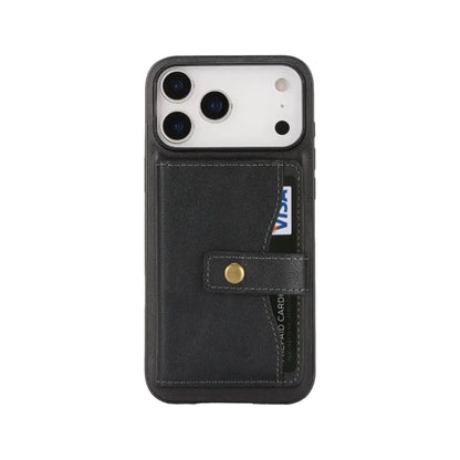 Leather phone case Wallet cash Card Holder For iPhone 12-18 Series