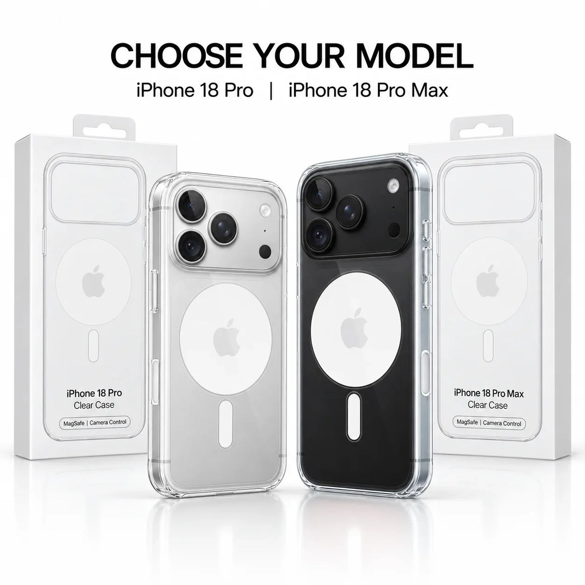 Original Magsafe Clear Case for iPhone 18 Pro & 18 ProMax