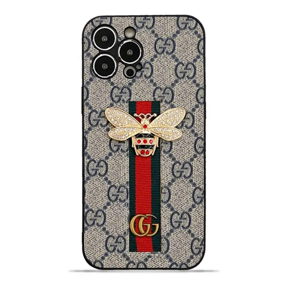 Bee Trendy Phone Case For iPhone With Hand Holder Roxy New 2