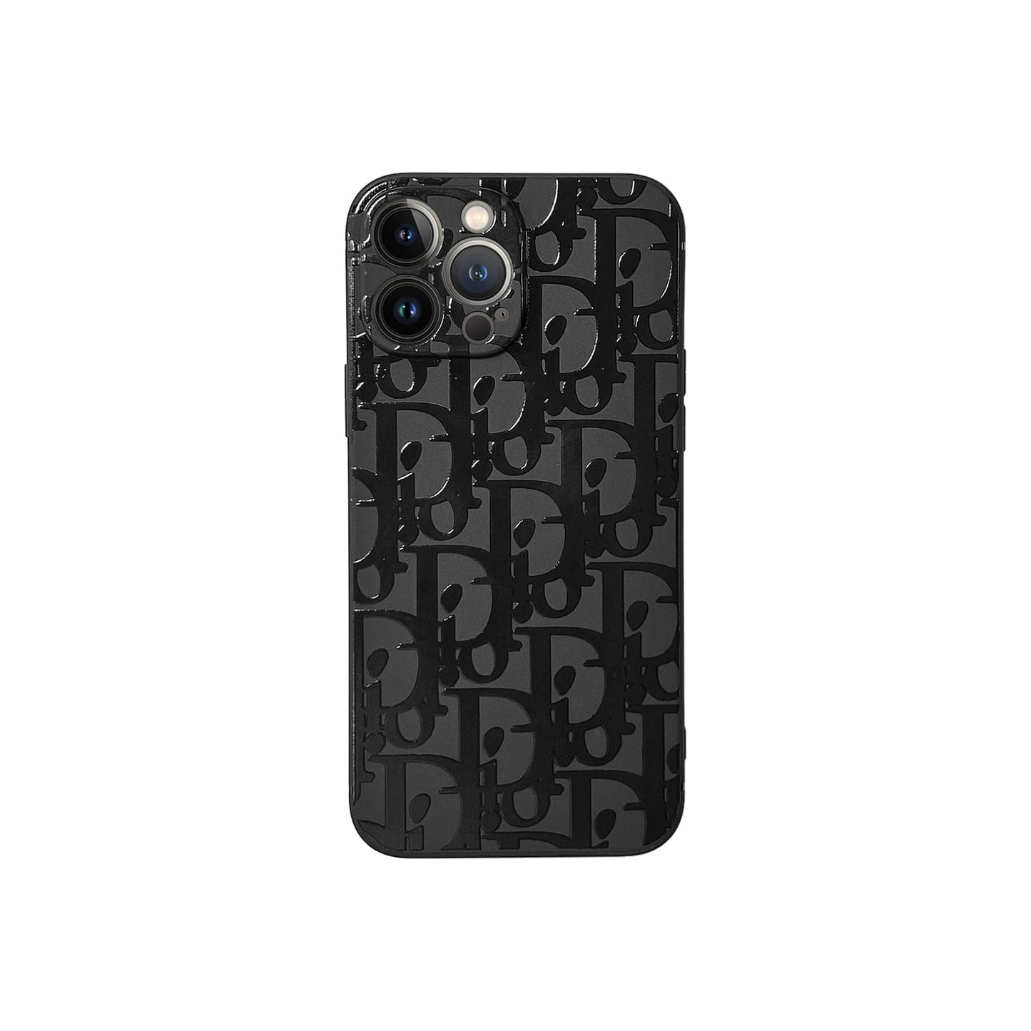 Premium Black Phone Case For iPhone 17/ 16 / 15 / 14