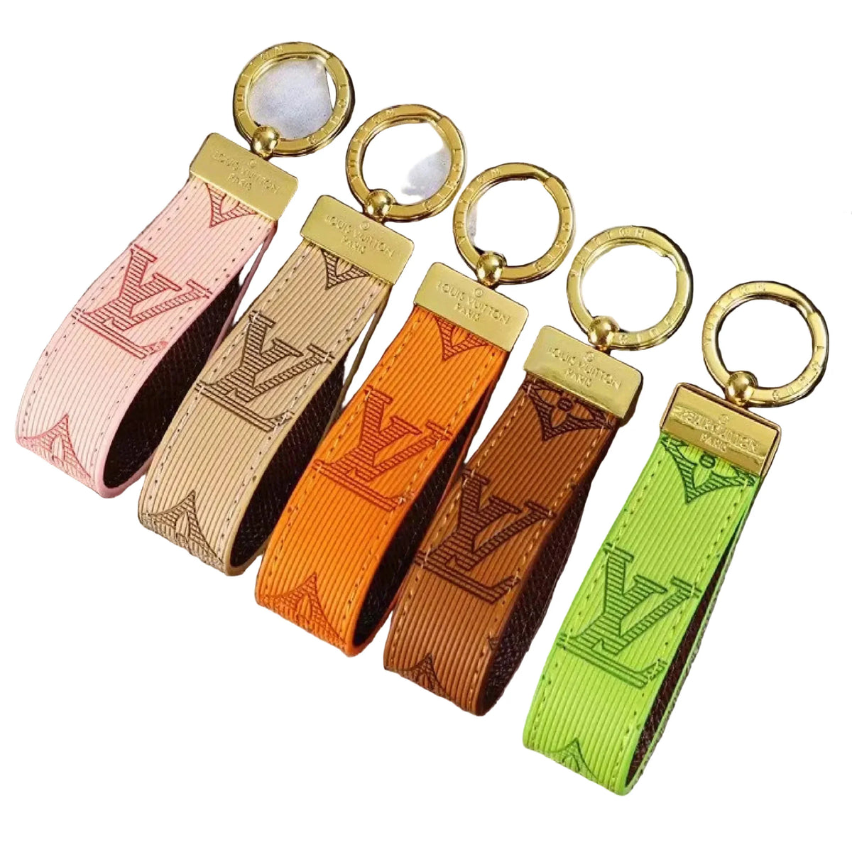 Luxury Louis Vuitton Captivating Leather & Acrylic Key Holders