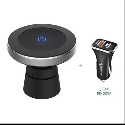 Magnetic Wireless Car Charger Wireless Charger For Samsung s21 / NOTE 20 /S22 Series - theroxymob