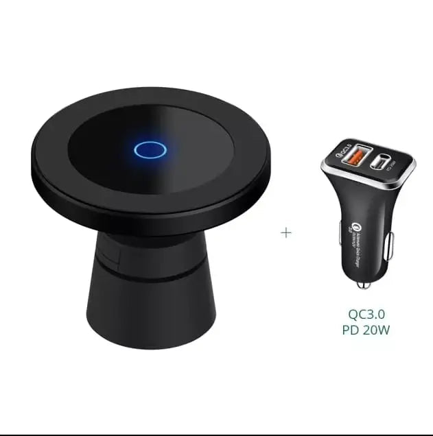 Magnetic Wireless Car Charger Wireless Charger For Samsung s21 / NOTE 20 /S22 Series - theroxymob