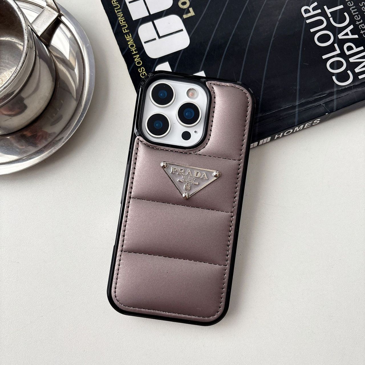 Luxury Prada Phone Case For iPhone 17 / 16 / 15 / 14