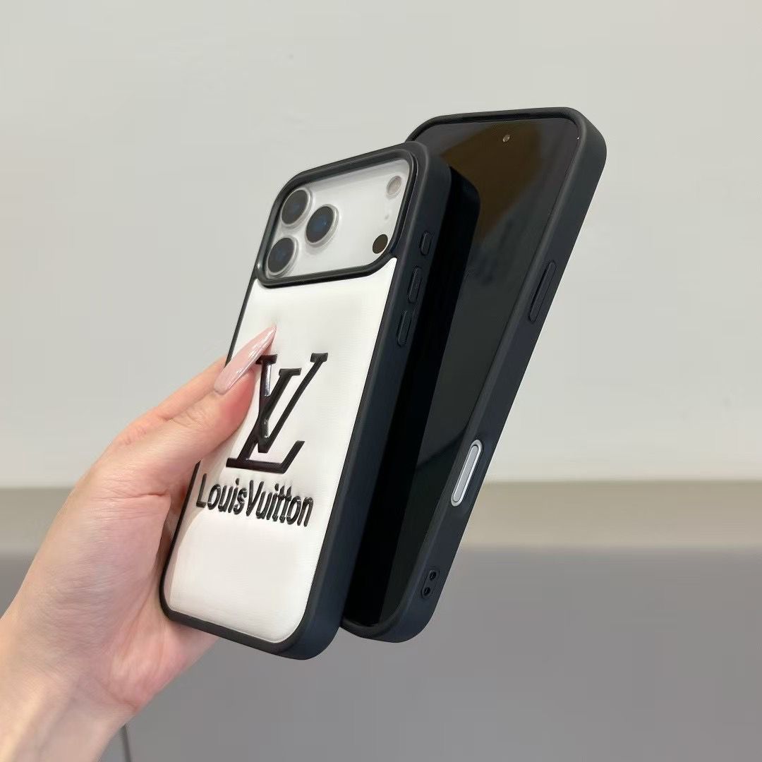 Luxury LV Leather Ultra-Slim Cover For iPhone 14-18 Pro & Pro Max