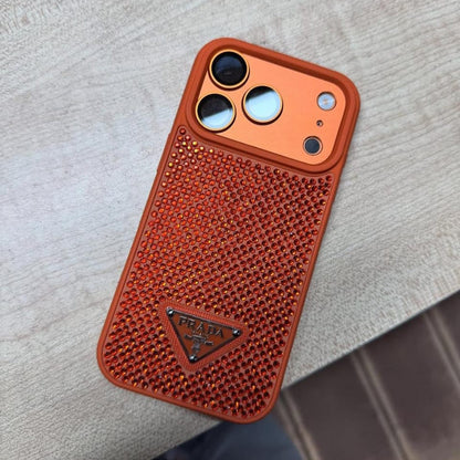 Haute Crystal Embellished Phone Case For iPhone 13-18 Pro & Pro Max