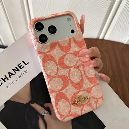 Luxury Designer C Pattern Case - iPhone 12-18 Pro & Pro Max