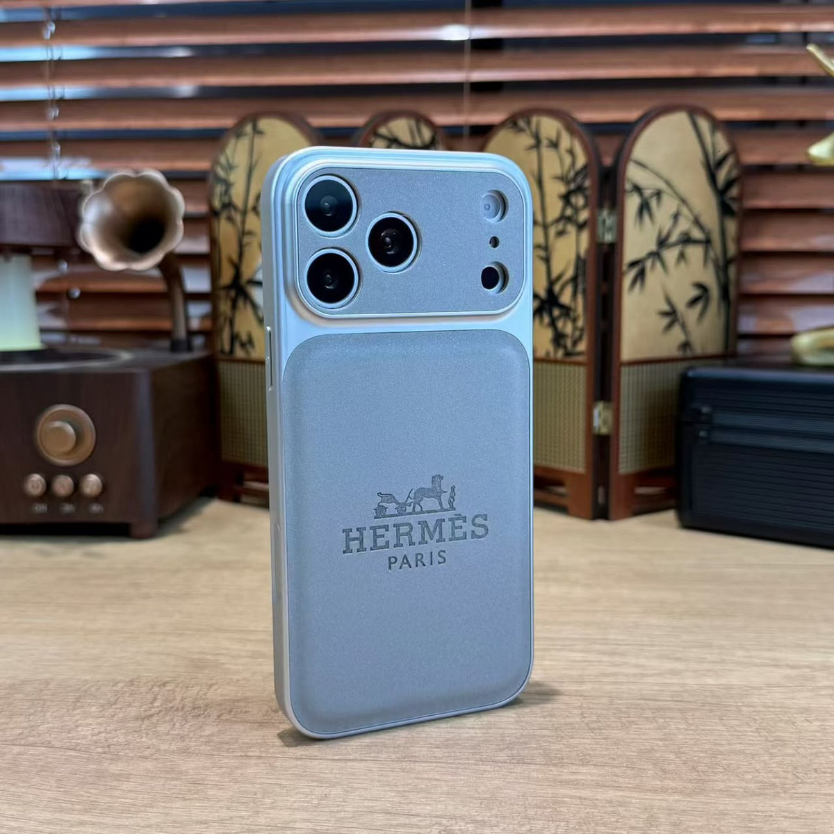 Luxury Hermès-Inspired Designer Phone Case for iPhone 14-18 Pro & Pro Max
