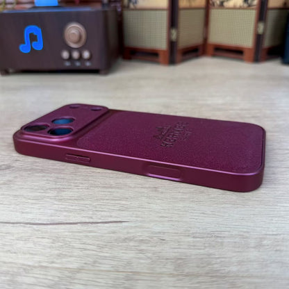Luxury Hermès-Inspired Designer Phone Case for iPhone 14-18 Pro & Pro Max