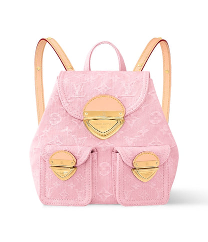 Luxury Louis Vuitton women's backpack, Monogram