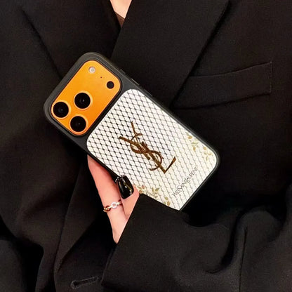 Luxury Gilded Style Phone Case for iPhone 14-18 Pro & Pro Max