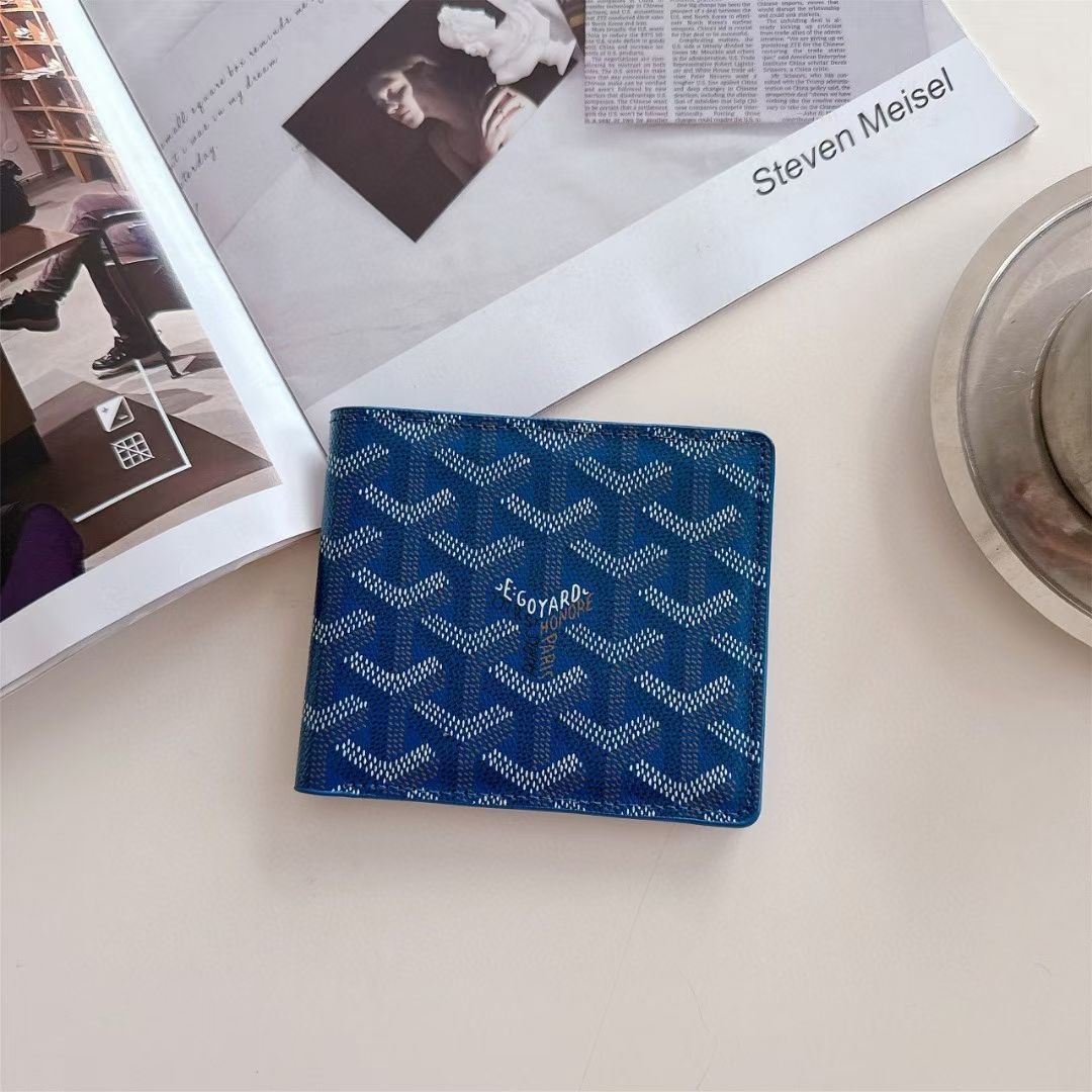 Goyard Victoire Wallet: Classic Goyardine Canvas Bi-Fold