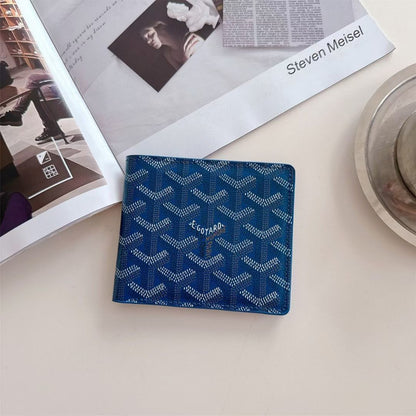 Goyard Victoire Wallet: Classic Goyardine Canvas Bi-Fold