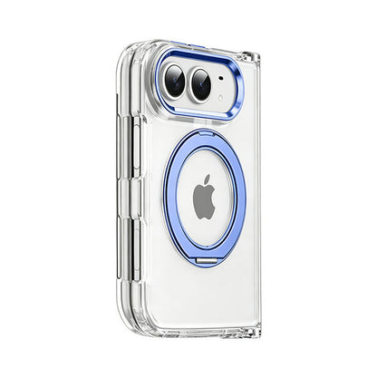 iPhone Duo Transparent MagSafe Stand Case