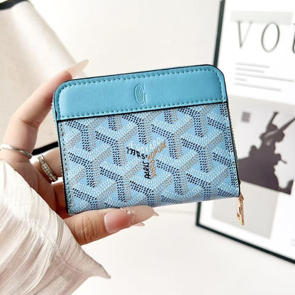 GYD Luxurious Multi-Slot Compact Zip Wallet