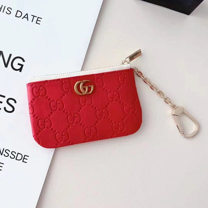 Style Embossed Keychain Wallet