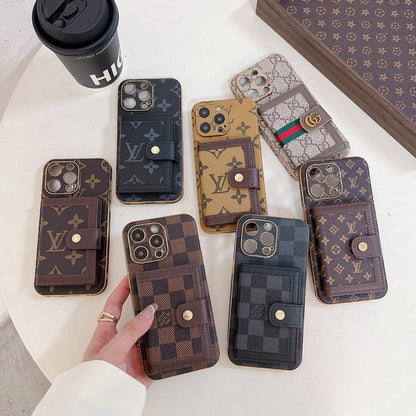 Classic Color Card Bag Apple iPhone Case