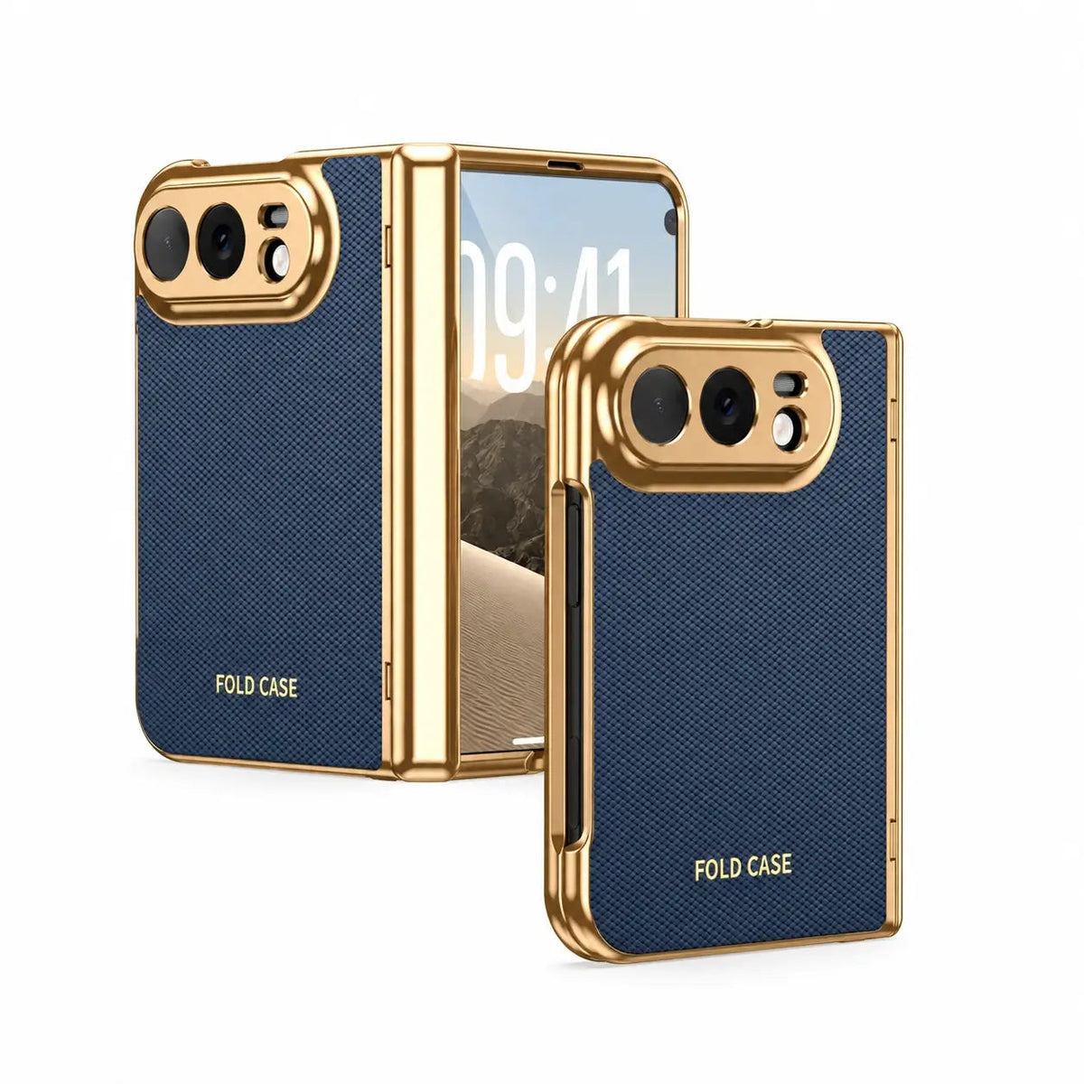 Electroplated Leather Case for iPhone Duo