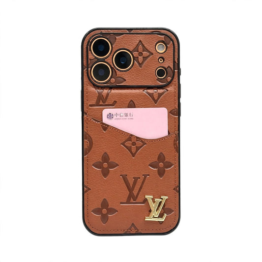 Louis V Luxury Phone Case For iPhone 17/ 16 / 15 / 14