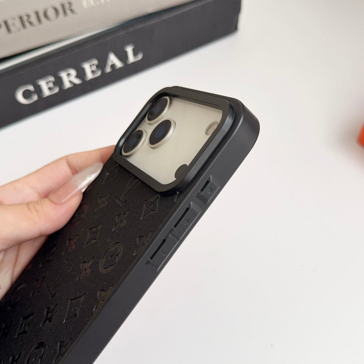 Luxury LV Leather Phone Case For iPhone 12-18 Pro & Pro Max