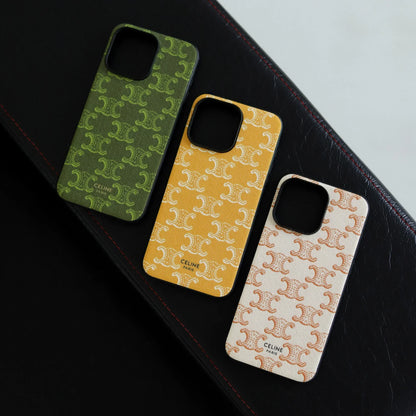STRONG CELINE IPHONE CASE CLASSIC BEIGE